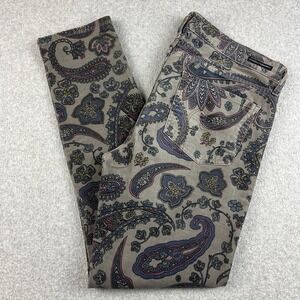 Citizens of Humanity Pants Womens‎ 29 Fits 36 Thompson Birch Corduroy Paisley